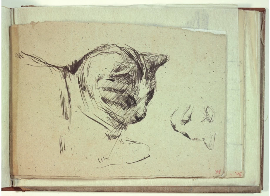 Blocco note con studi vari - Centraal Museum, Utrecht